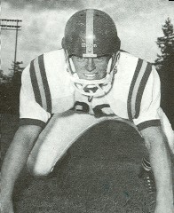 1966 varsity football player Emerson Tiedman 